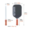 16mm Thermoformed Carbon Fiber Control Pickleball Paddle_VortexPaddle (1) 16mm Thermoformed Carbon Fiber Control Pickleball Paddle