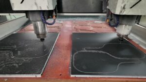 CNC trimming and paddle shaping