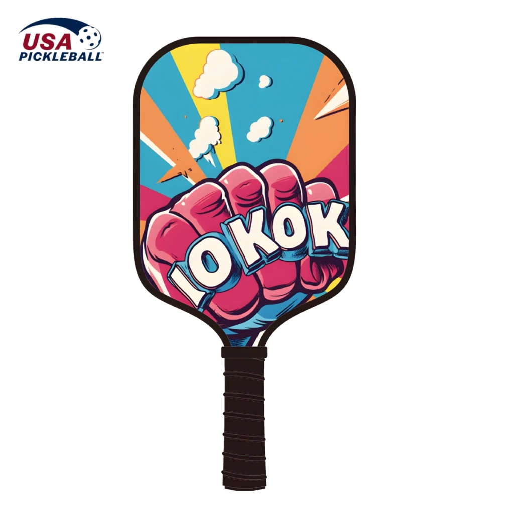 Current cold-pressed fiberglass pickleball paddle reference
