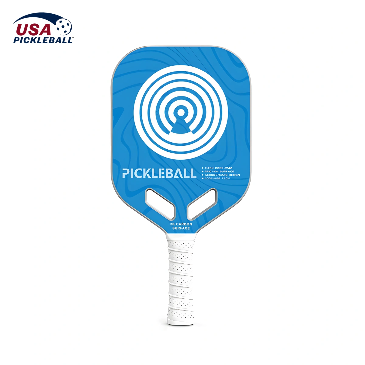 Cold Pressed Fiberglass Pickleball Paddle for Wholesale Club and Institutional Programs VortexPaddle 4