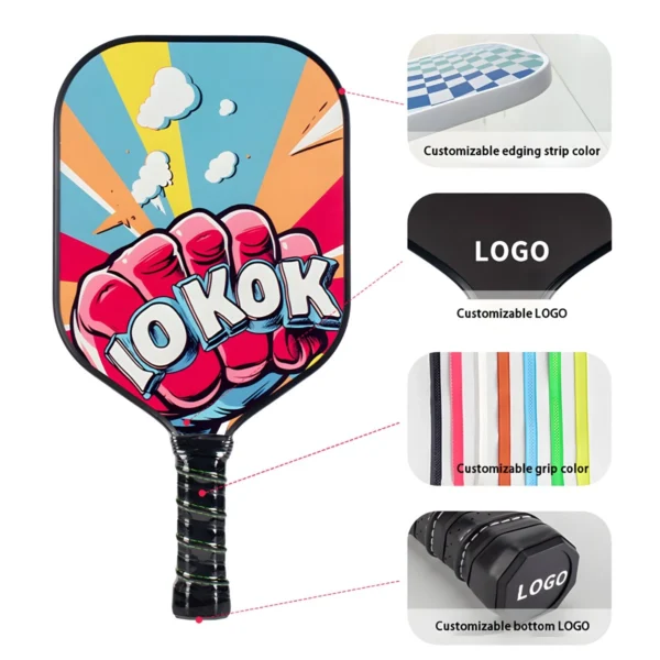 Cold Pressed Fiberglass Pickleball Paddle for Wholesale, Club, and Institutional Programs_VortexPaddle (9) Cold Pressed Fiberglass Pickleball Paddle for Wholesale, Club, and Institutional Programs
