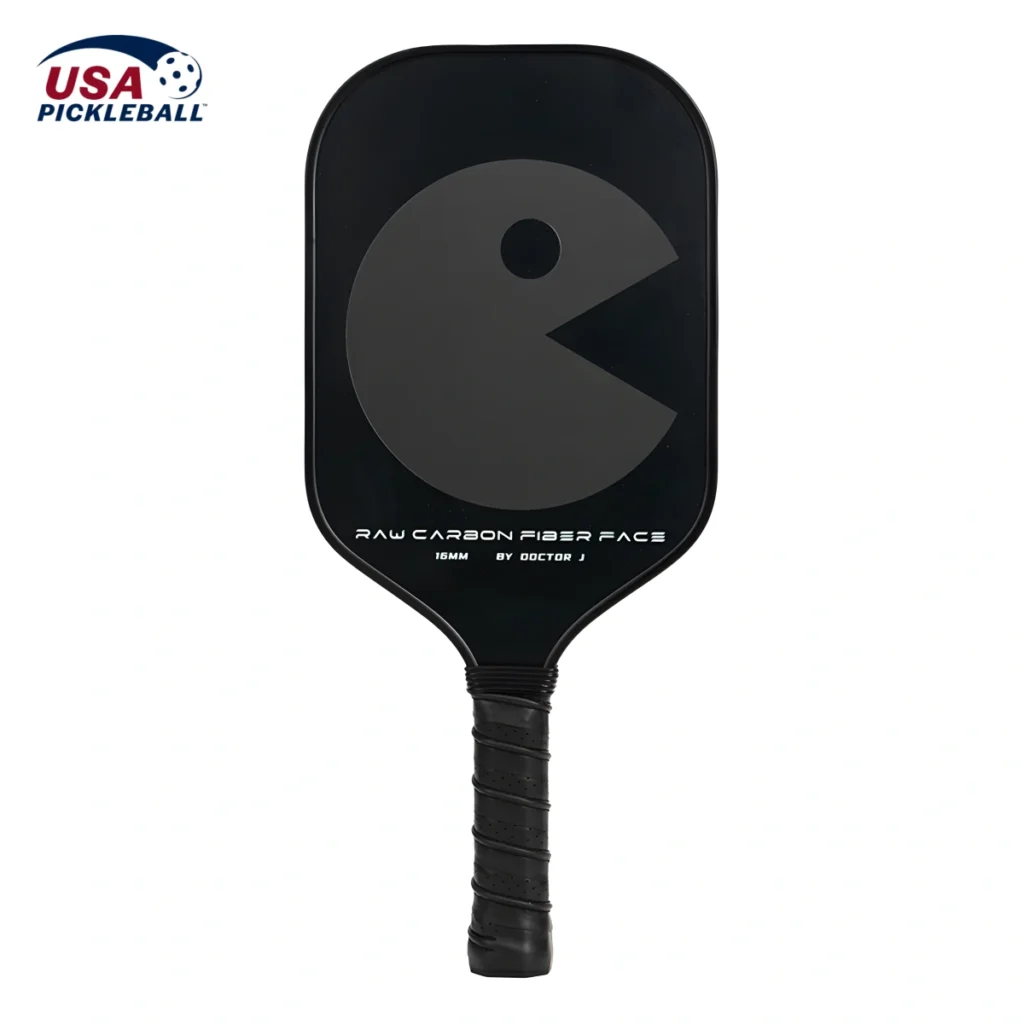 Power 16mm thermoformed raw carbon fiber paddle product reference