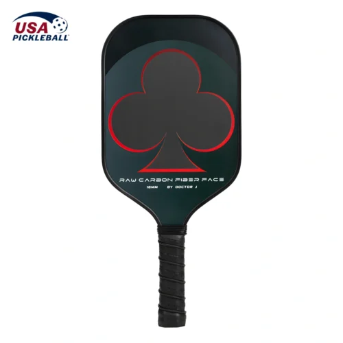 Power 16mm Thermoformed Raw Carbon Fiber Pickleball Paddle VortexPaddle VortexPaddle 2