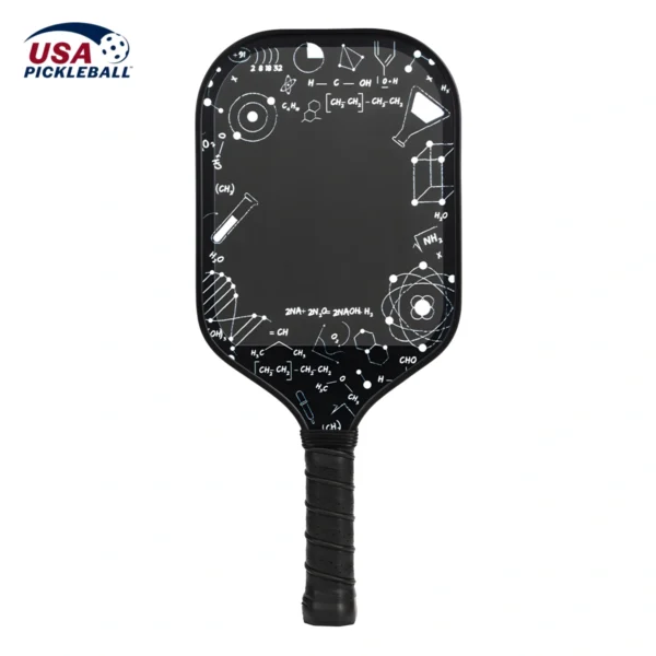 Power 16mm Thermoformed Raw Carbon Fiber Pickleball Paddle VortexPaddle_VortexPaddle (3) Power 16mm Thermoformed Raw Carbon Fiber Pickleball Paddle VortexPaddle