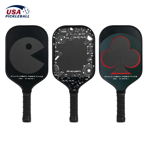Power 16mm Thermoformed Raw Carbon Fiber Pickleball Paddle VortexPaddle_VortexPaddle (6) Power 16mm Thermoformed Raw Carbon Fiber Pickleball Paddle VortexPaddle