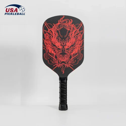 Thermoformed Carbon Fiber Pickleball Paddle for B2B Institutional Supply VortexPaddle 2
