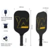 USAPA Standard Carbon Fiber Pickleball Paddle for OEMODM Programs_VortexPaddle (5) USAPA Standard Carbon Fiber Pickleball Paddle for OEM/ODM Programs