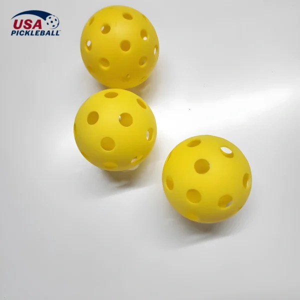 Wholesale 40-Hole Pickleball Balls for Clubs, Schools & Recreation Programs_VortexPaddle (2) Wholesale 40-Hole Pickleball Balls for Clubs, Schools & Recreation Programs