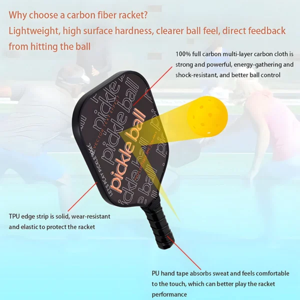 Wholesale Carbon Fiber Pickleball Paddle for B2B and Institutional Programs_VortexPaddle (2) Wholesale Carbon Fiber Pickleball Paddle for B2B and Institutional Programs