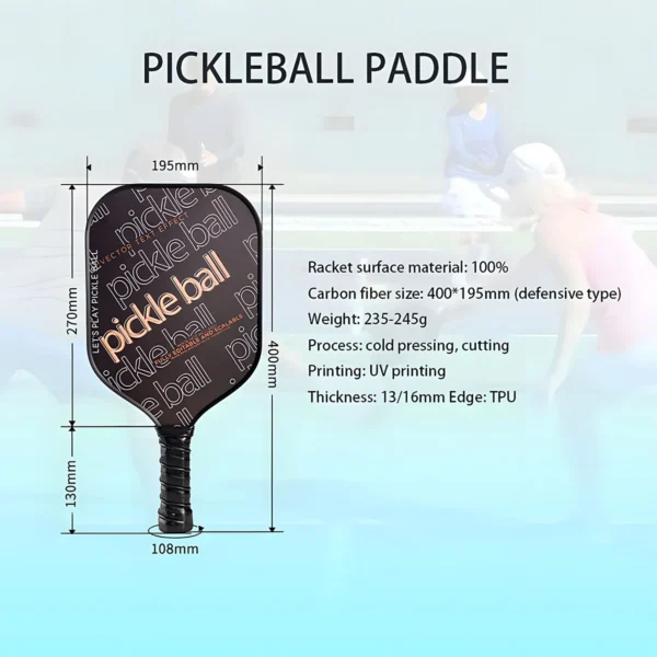 Wholesale Carbon Fiber Pickleball Paddle for B2B and Institutional Programs_VortexPaddle (3) Wholesale Carbon Fiber Pickleball Paddle for B2B and Institutional Programs